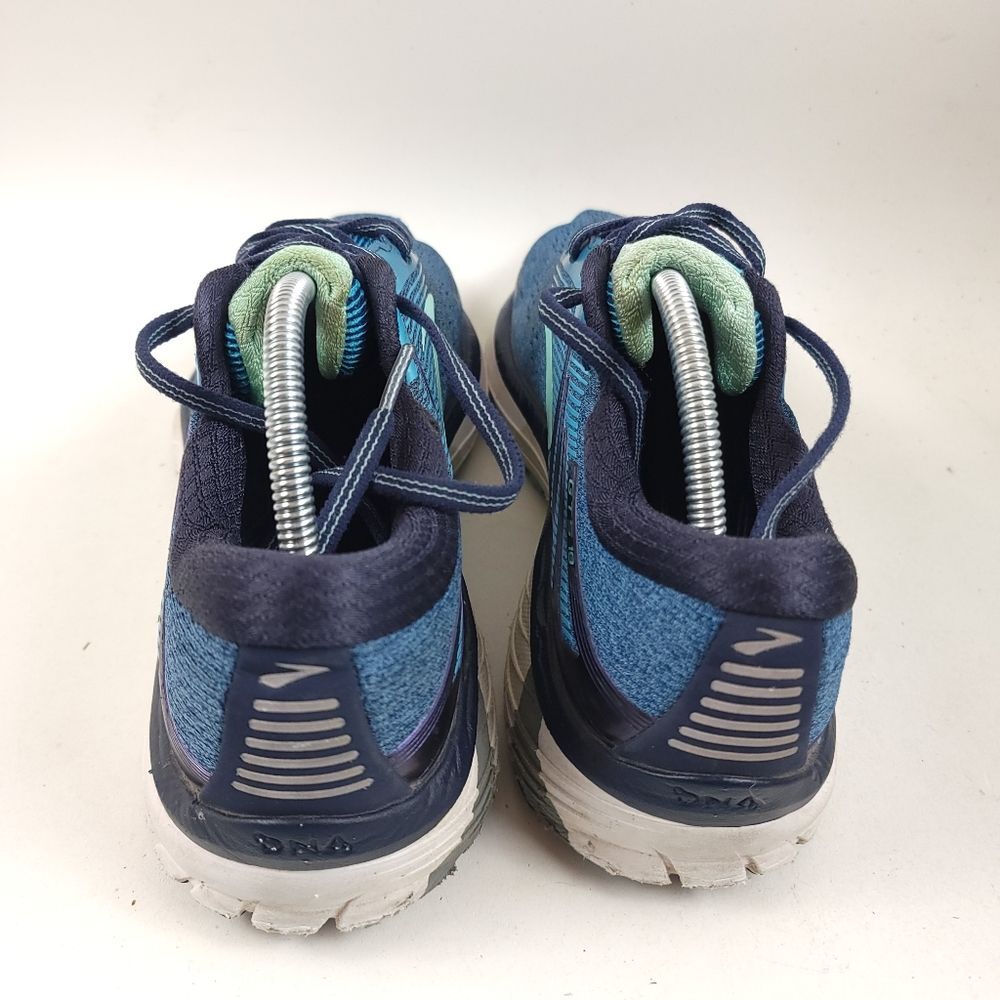 Brooks Adrenaline GTS 18 Blue Teal Mint Athletic Sneakers running Shoes Size 9.5 - Picture 4 of 8